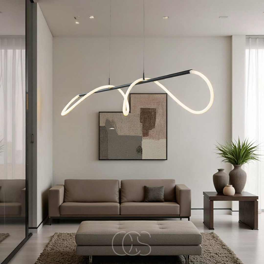 Opertsa - Pendant lamp with LED tubes - Modern design