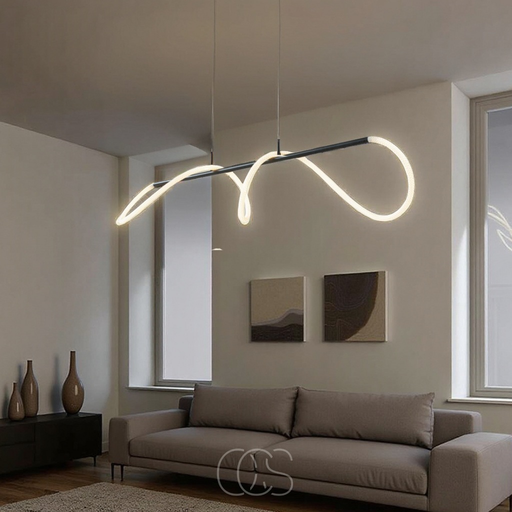 Opertsa - Pendant lamp with LED tubes - Modern design