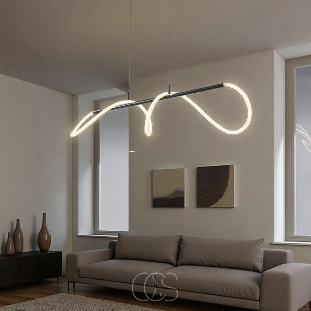 Opertsa - Pendant lamp with LED tubes - Modern design