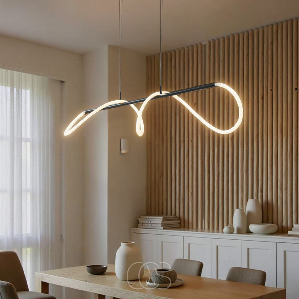Opertsa - Pendant lamp with LED tubes - Modern design