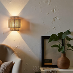 Opertsa - Rattan Boho Wall Lamp
