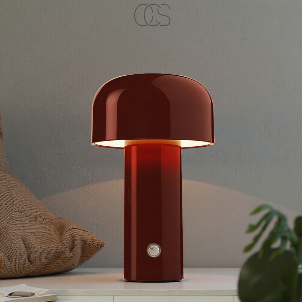 Opertsa - Retro Table Lamp – wireless, dimmable & can be placed anywhere