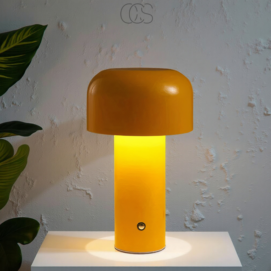Opertsa - Retro Table Lamp – wireless, dimmable & can be placed anywhere