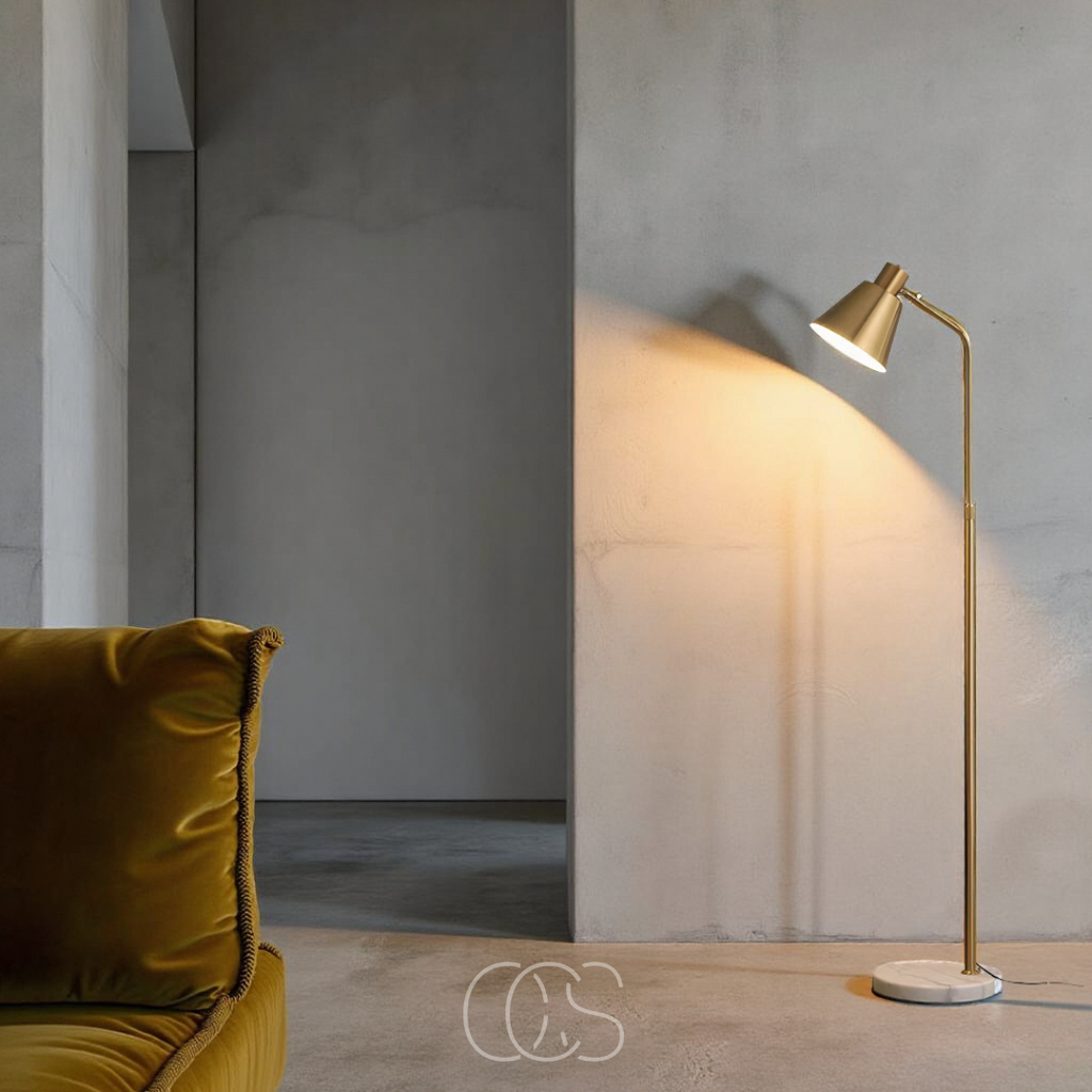 Opertsa - Lámpara de pie Shine - Regulable y luz cálida