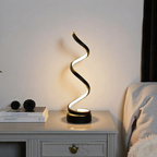 Opertsa - Spiral Lamp – modern design with 3 light colors & energy-efficient LED