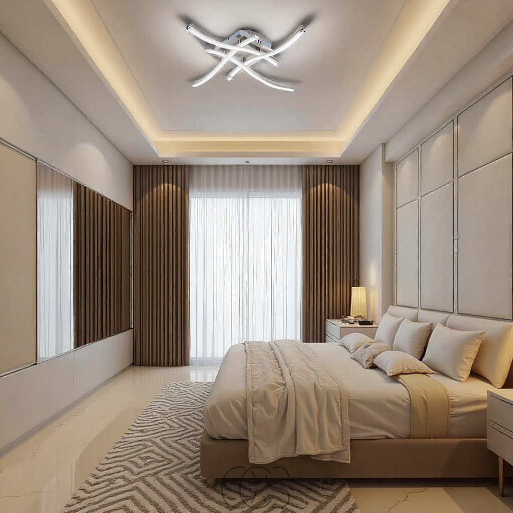 Opertsa - Square LED ceiling lamp