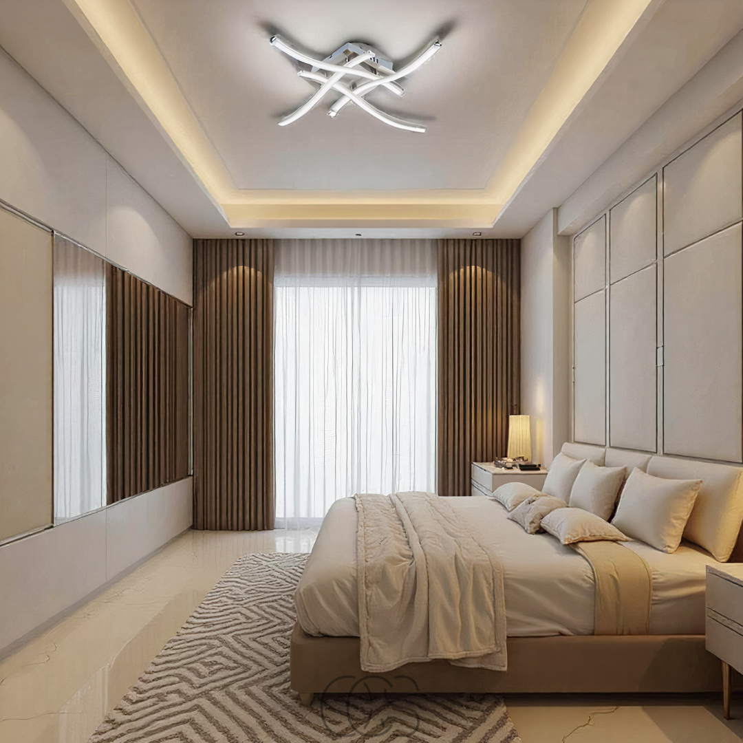 Opertsa - Square LED ceiling lamp