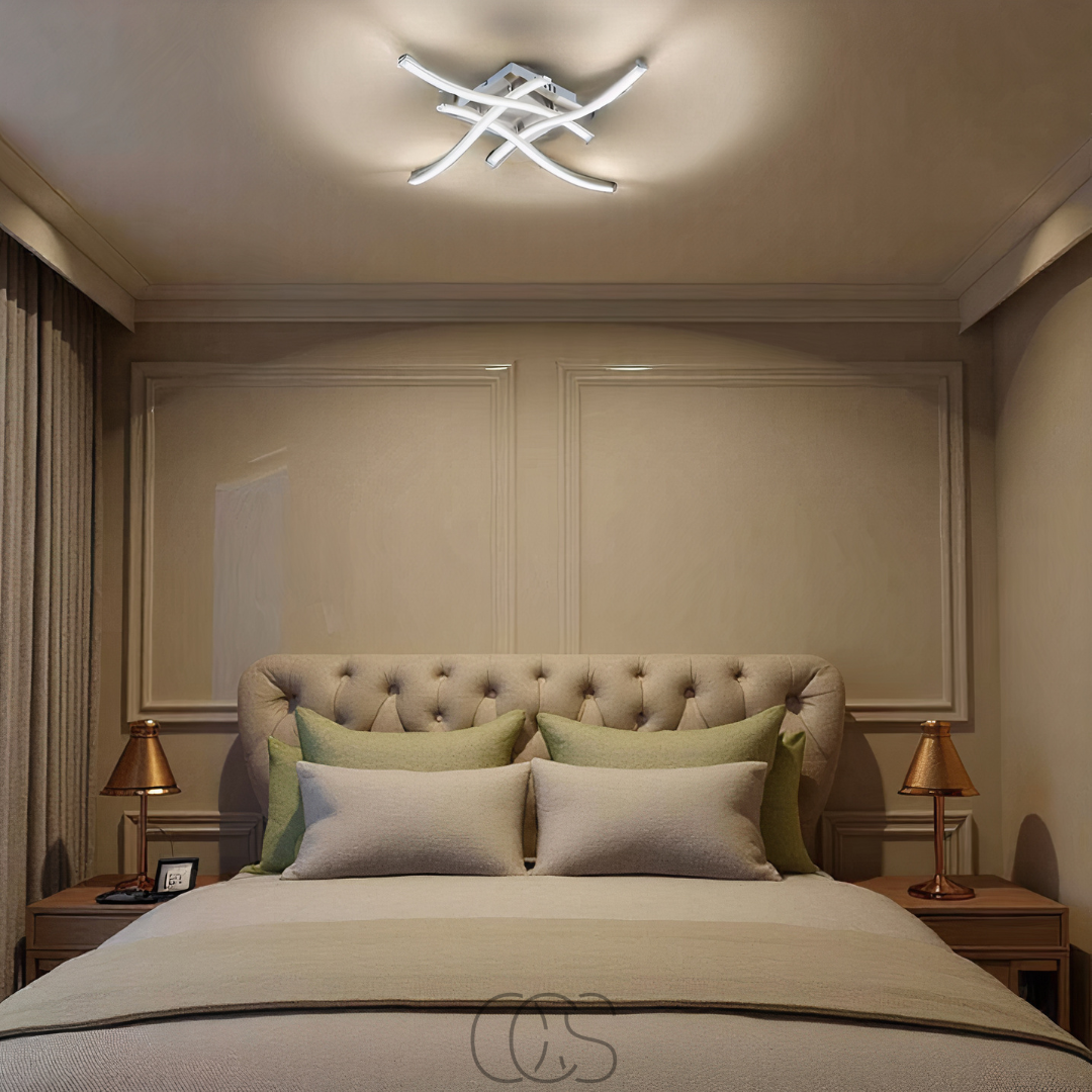 Opertsa - Square LED ceiling lamp