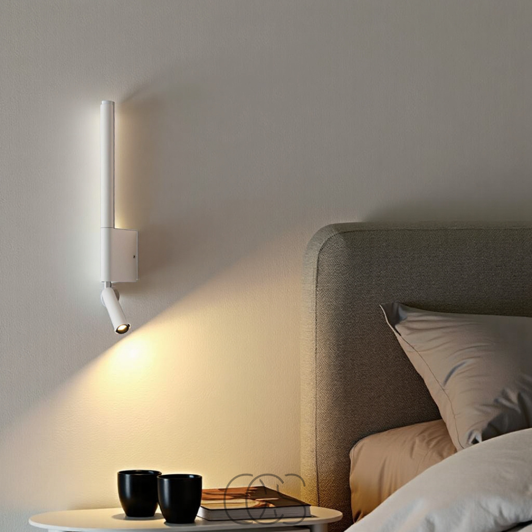 Opertsa - Stylish LED Wall Lamp with Reading Lamp