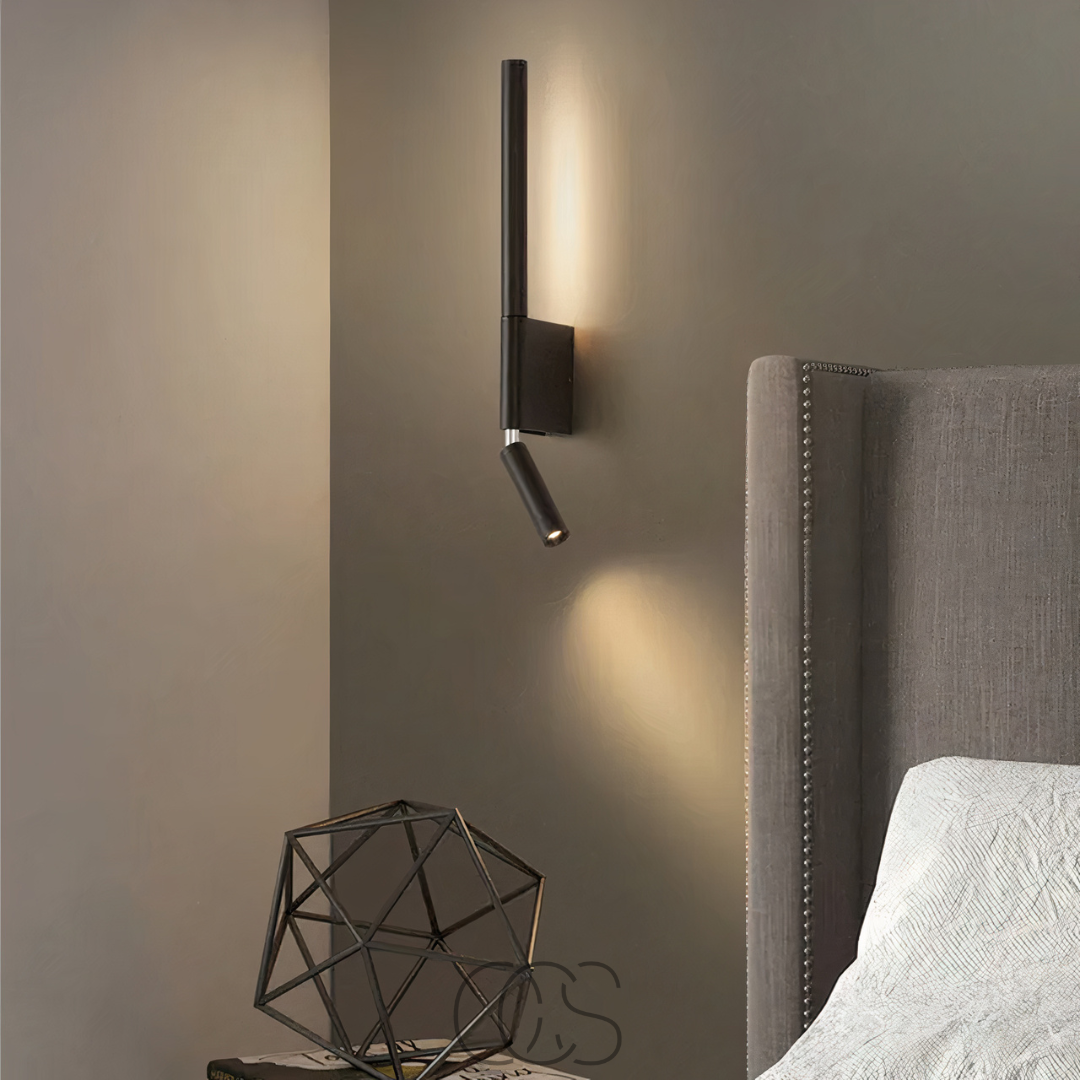 Opertsa - Stylish LED Wall Lamp with Reading Lamp