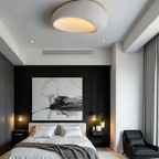 Opertsa - Wabi-Sabi Fabric Ceiling Lamp - Polyform & Resin