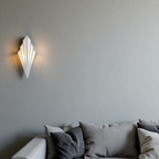 Opertsa - Wall lamp with geometric diamond design