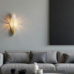 Opertsa - Wall lamp with geometric diamond design