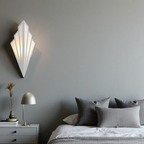 Opertsa - Wall lamp with geometric diamond design