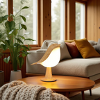 Opertsa - Wooden Bird Lamp - Wireless Table Lamp with Warm Light