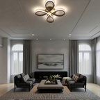 Opertsa – Ceiling lamp LED Klaver – Modern design with atmospheric dimming function