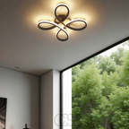 Opertsa – Ceiling lamp LED Klaver – Modern design with atmospheric dimming function