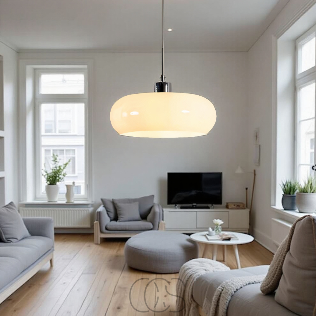 Opertsa – Nordic retro pendant lamp - mouth-blown glass & Scandinavian design