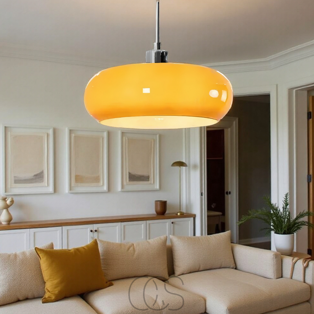 Opertsa – Nordic retro pendant lamp - mouth-blown glass & Scandinavian design