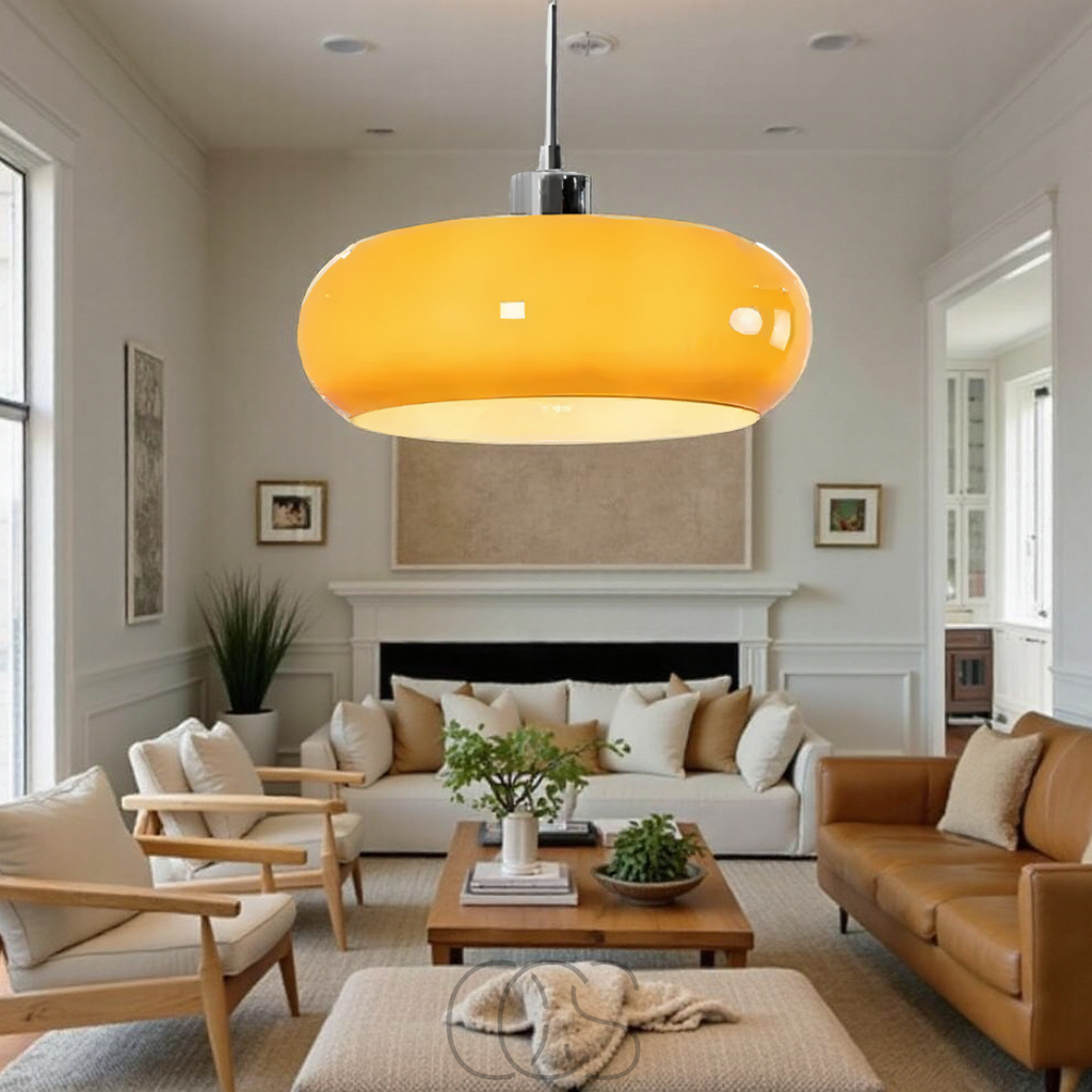 Opertsa – Nordic retro pendant lamp - mouth-blown glass & Scandinavian design