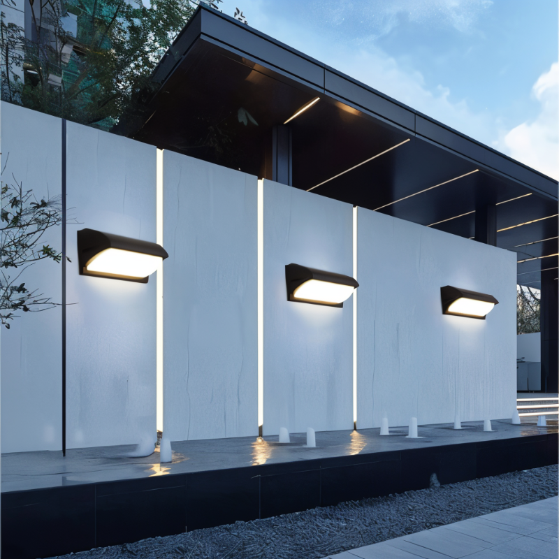 Outdoor LED Wall Lamp with Motion Sensor – Waterproof and Energy Efficient Lighting