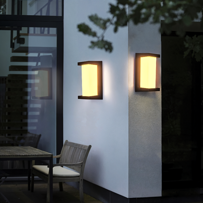 Outdoor LED Wall Lamp with Motion Sensor – Waterproof and Energy Efficient Lighting