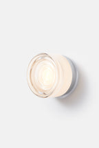 TML Ripple Modern Wall Sconce – IP65 Rated, Tempered Glass Shade, Indoor Wall Light with Touch Switch (E14 Bulb Included)