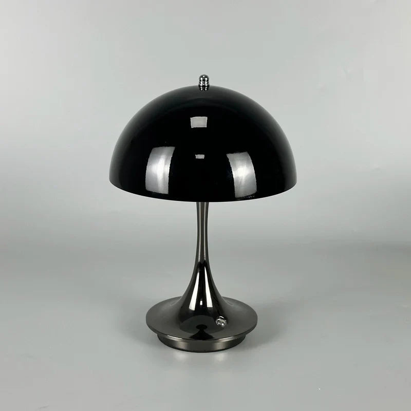 Rechargeable Table Lamp with Adjustable Brightness – Elegant Cordless Bedside Lamp for Bedroom and Desk Use