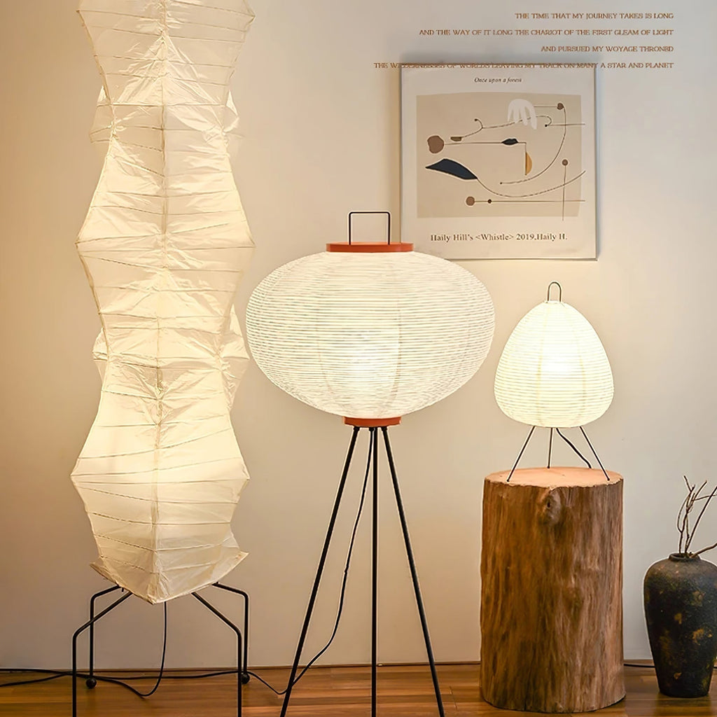 Hikaru – Rice Paper Floor Lamp