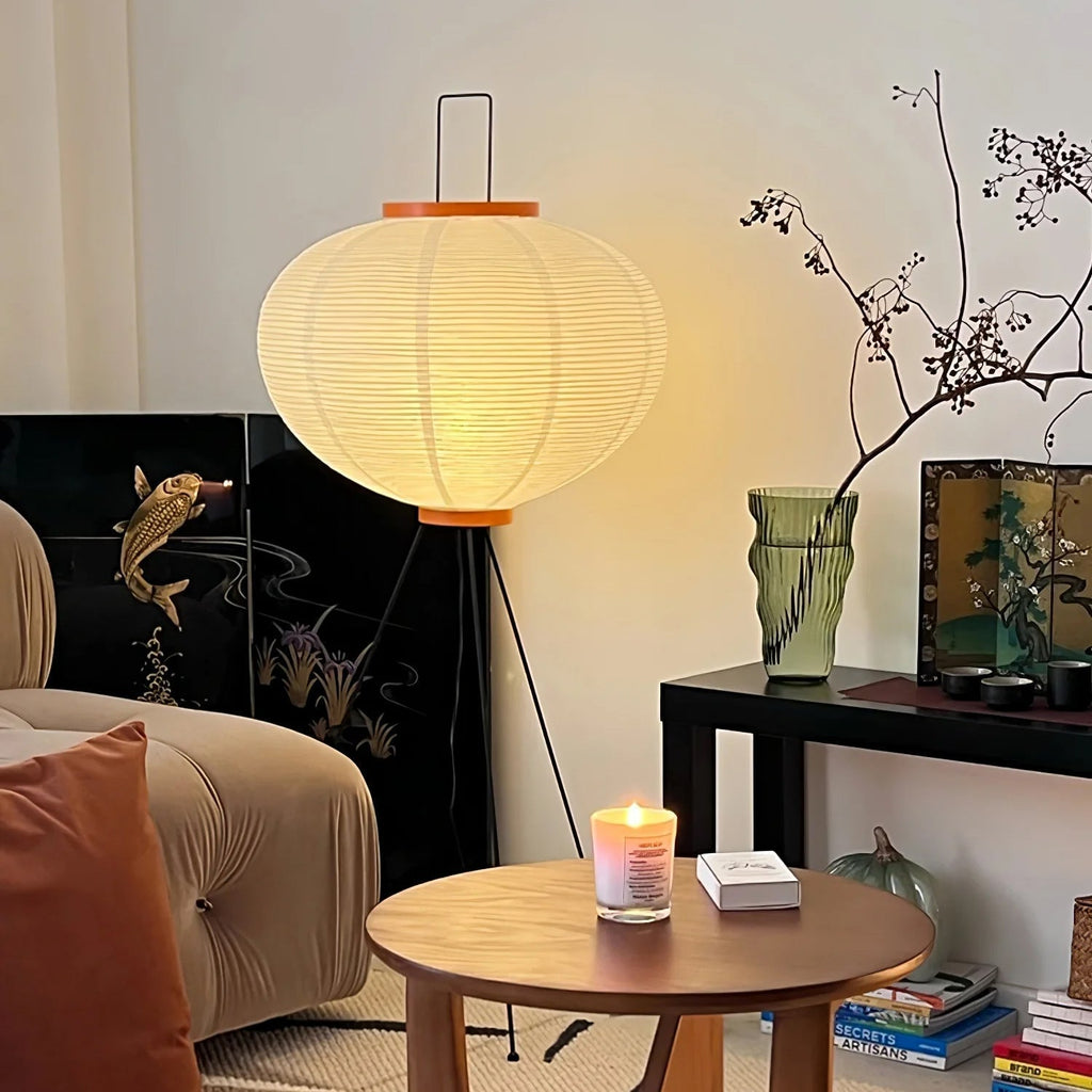 Hikaru – Rice Paper Floor Lamp