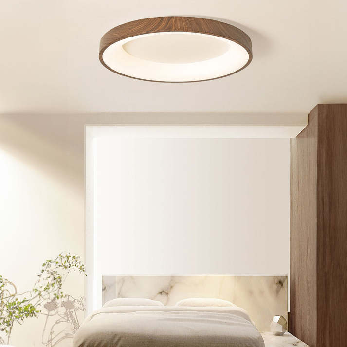 Natural Wood Ceiling Lamp