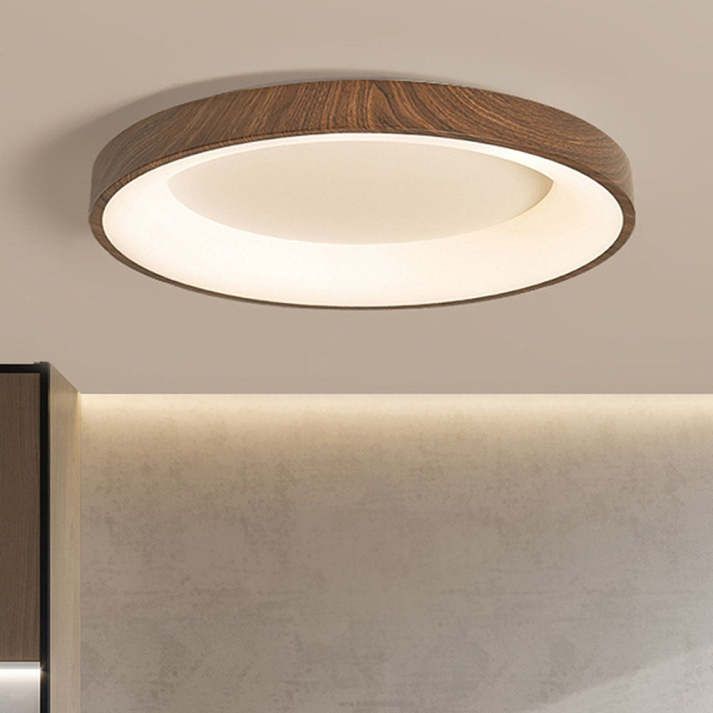Natural Wood Ceiling Lamp