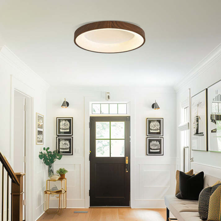 Natural Wood Ceiling Lamp
