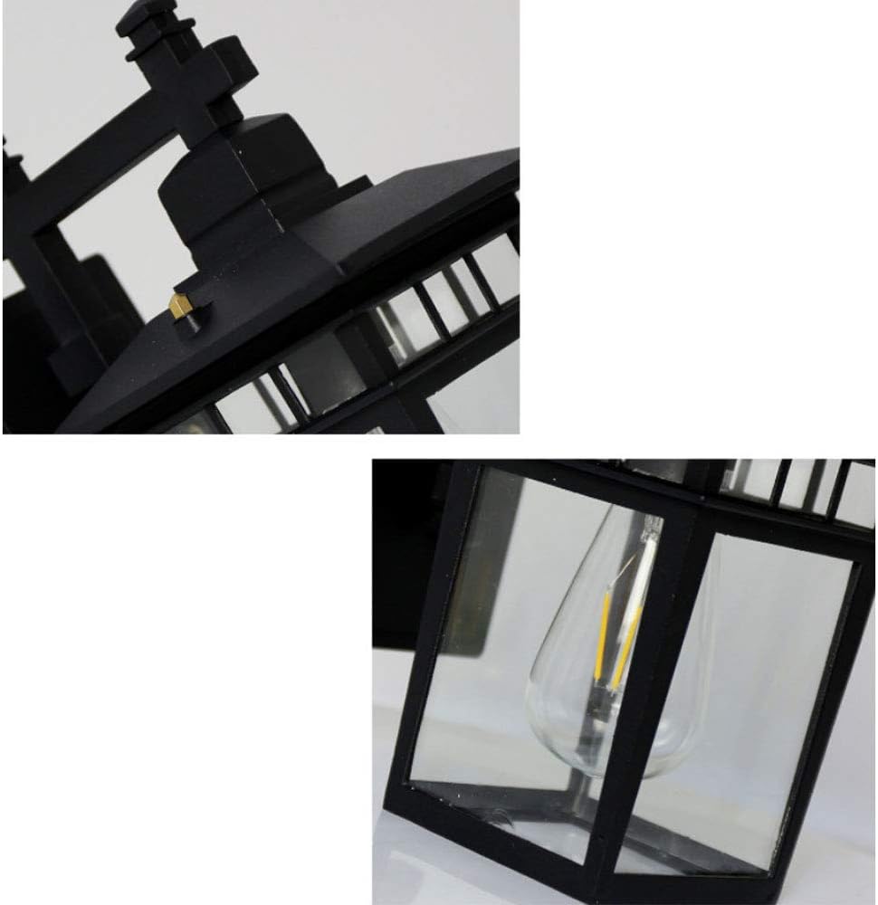 Rustic Vintage Aluminum Outdoor Wall Lights