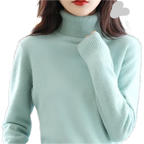 Sinead: Japans gebreide 100% kasjmier coltrui voor vrouwen: herfst & winter essentieel