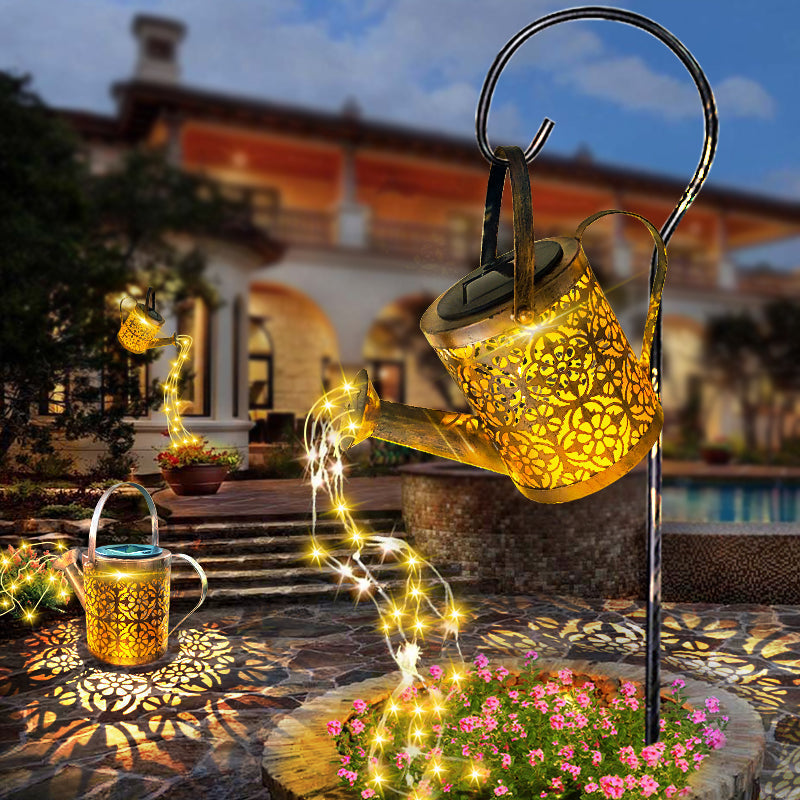 Solar Garden Lantern with Flexible Design – 80cm Retro Outdoor Light