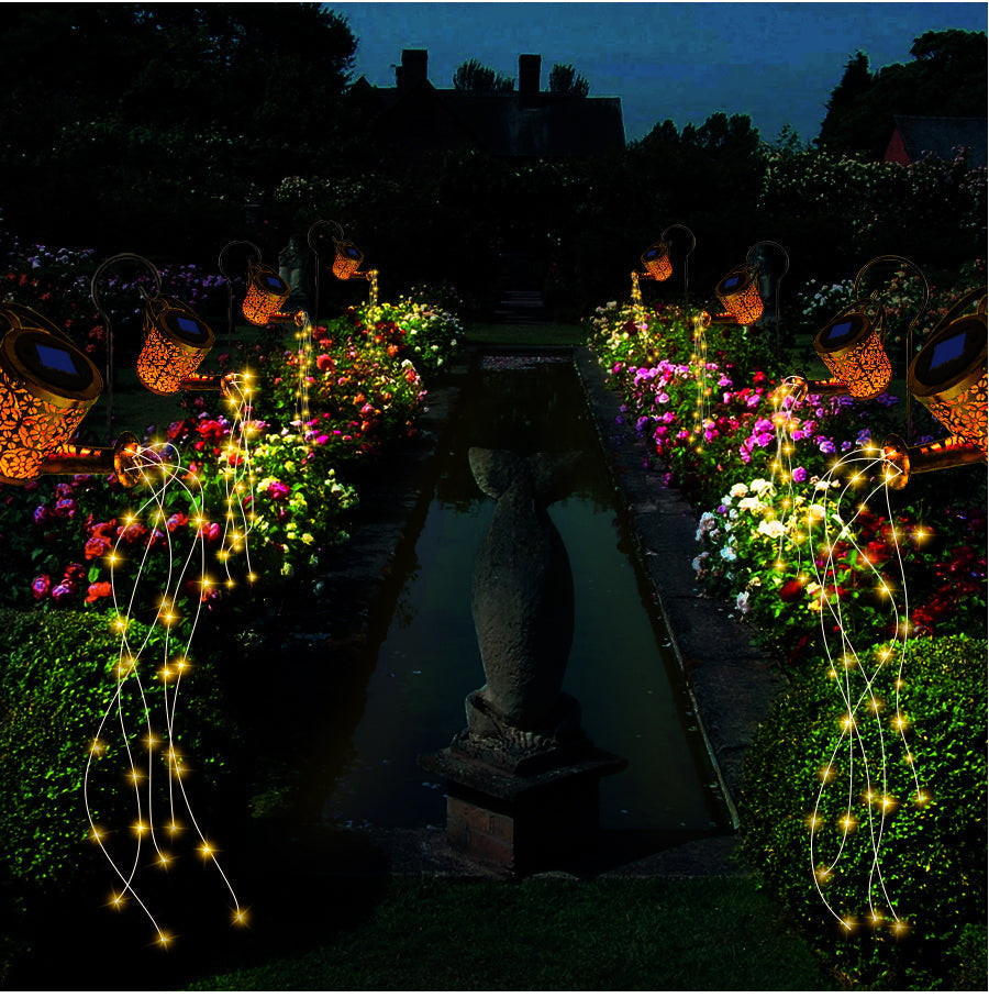 Solar Garden Lantern with Flexible Design – 80cm Retro Outdoor Light