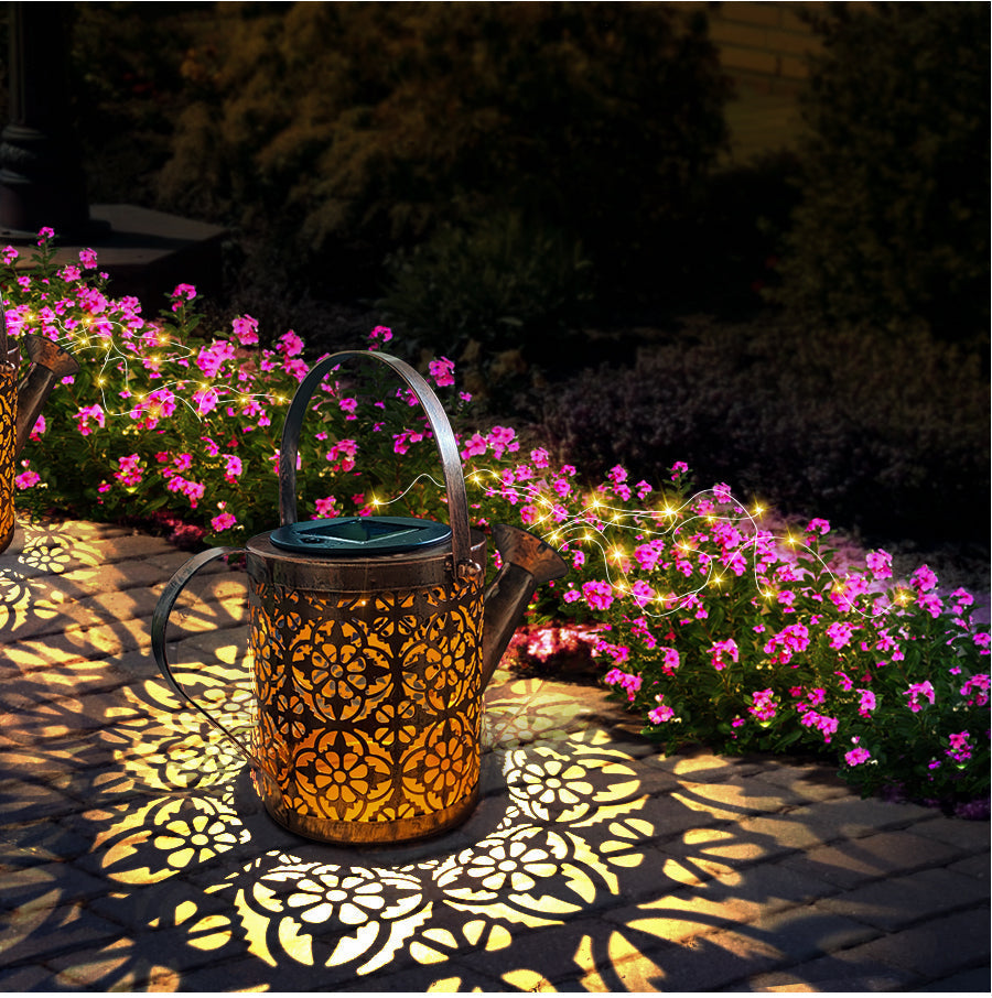 Solar Garden Lantern with Flexible Design – 80cm Retro Outdoor Light