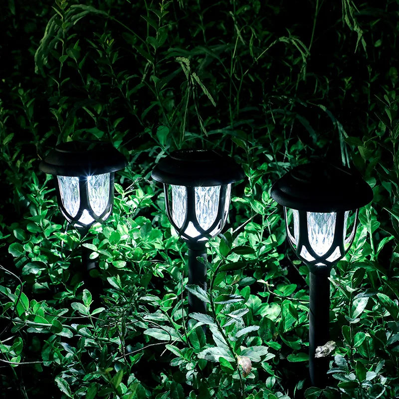 Solar Outdoor Pathway Lamp – Elegant LED Ground Light for Gardens and Walkways