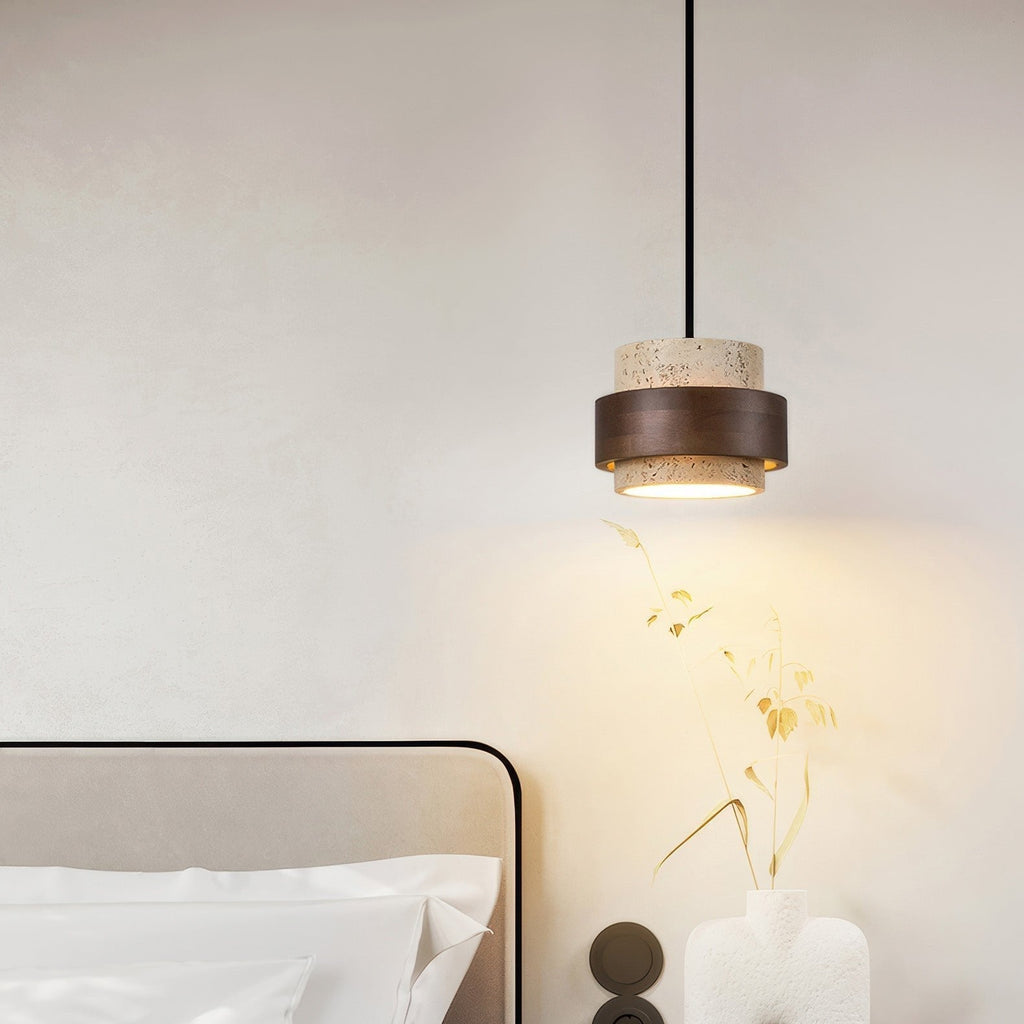 Ascend Retro Stone Pendant