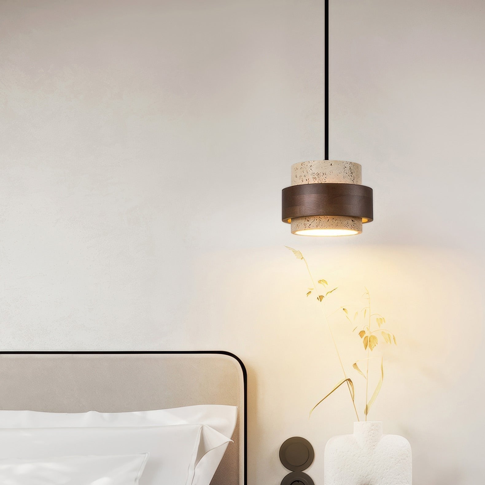 Ascend Retro Stone Pendant