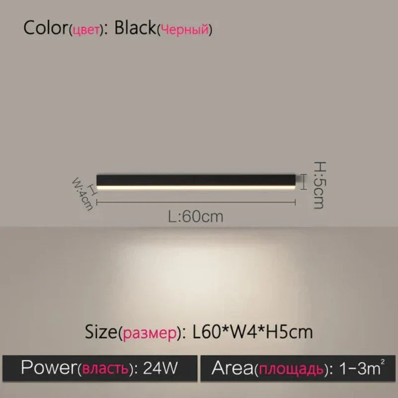 EcoRadience - Serie de luces de techo para múltiples habitaciones