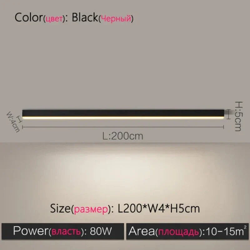 EcoRadience - Serie de luces de techo para múltiples habitaciones