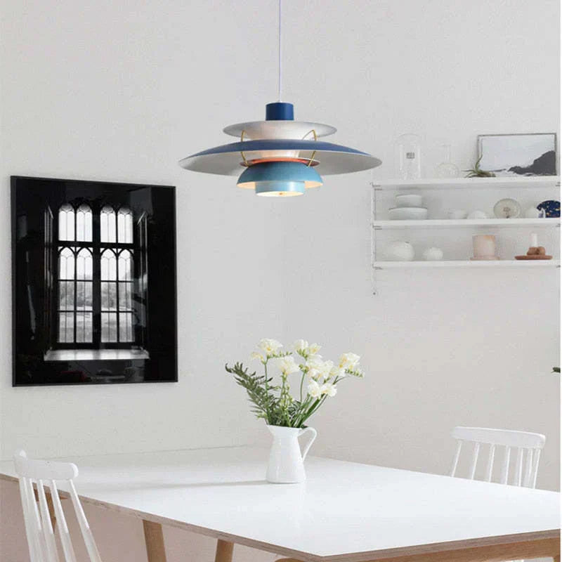 Morandi moderne LED-Hängelampe mit Schirm