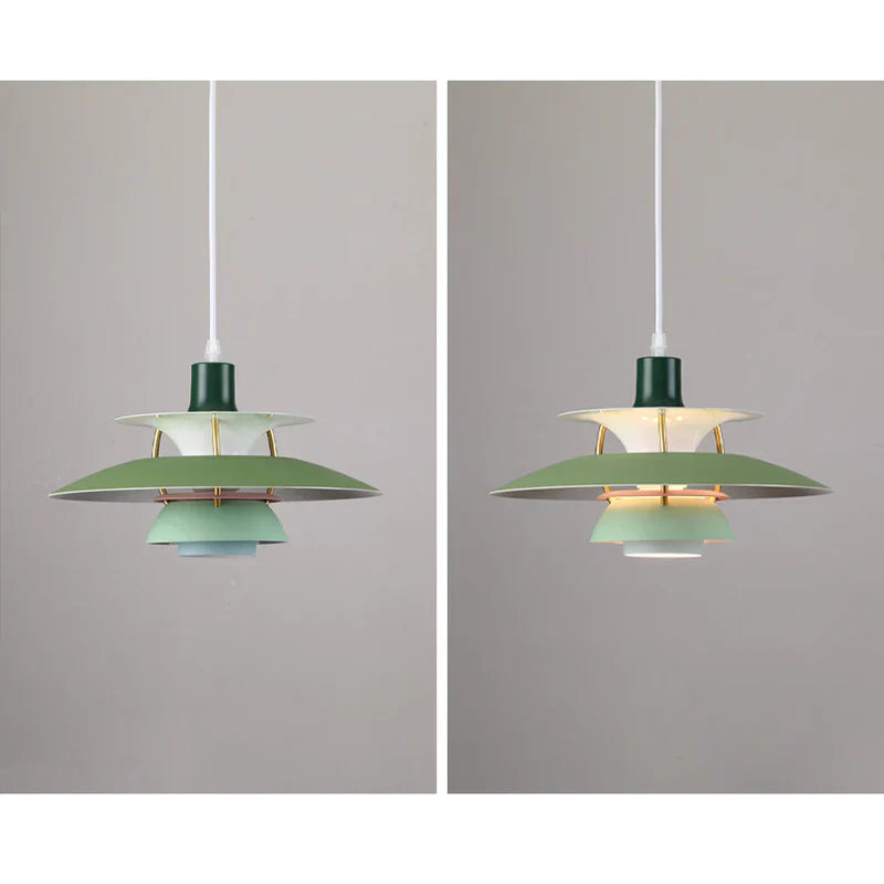 Morandi moderne LED-Hängelampe mit Schirm