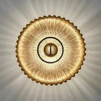 NimbusFlux - Wall lamps glass Ripple Lights