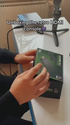 PixelDrive 64gb: Original con 2 controladores - Más de 20.000 juegos desde Mario hasta Pokémon